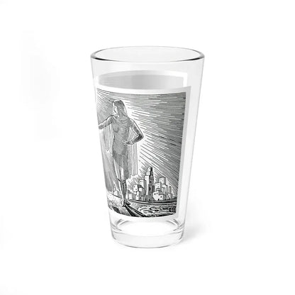 Illustration by Rockwell Kent, 1927 (2) - Pint Glass 16oz - Go Mug Yourself