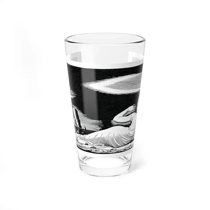 Illustration by Rockwell Kent, 1927 (3) - Pint Glass 16oz 16oz - Go Mug Yourself