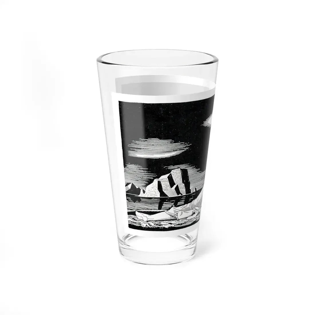 Illustration by Rockwell Kent, 1927 (3) - Pint Glass 16oz - Go Mug Yourself