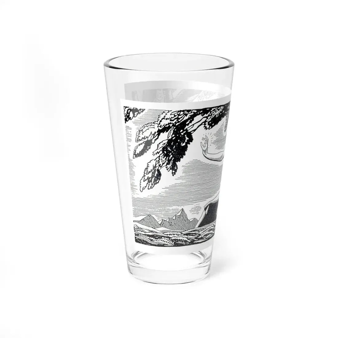 Illustration by Rockwell Kent, 1927 (4) - Pint Glass 16oz - Go Mug Yourself