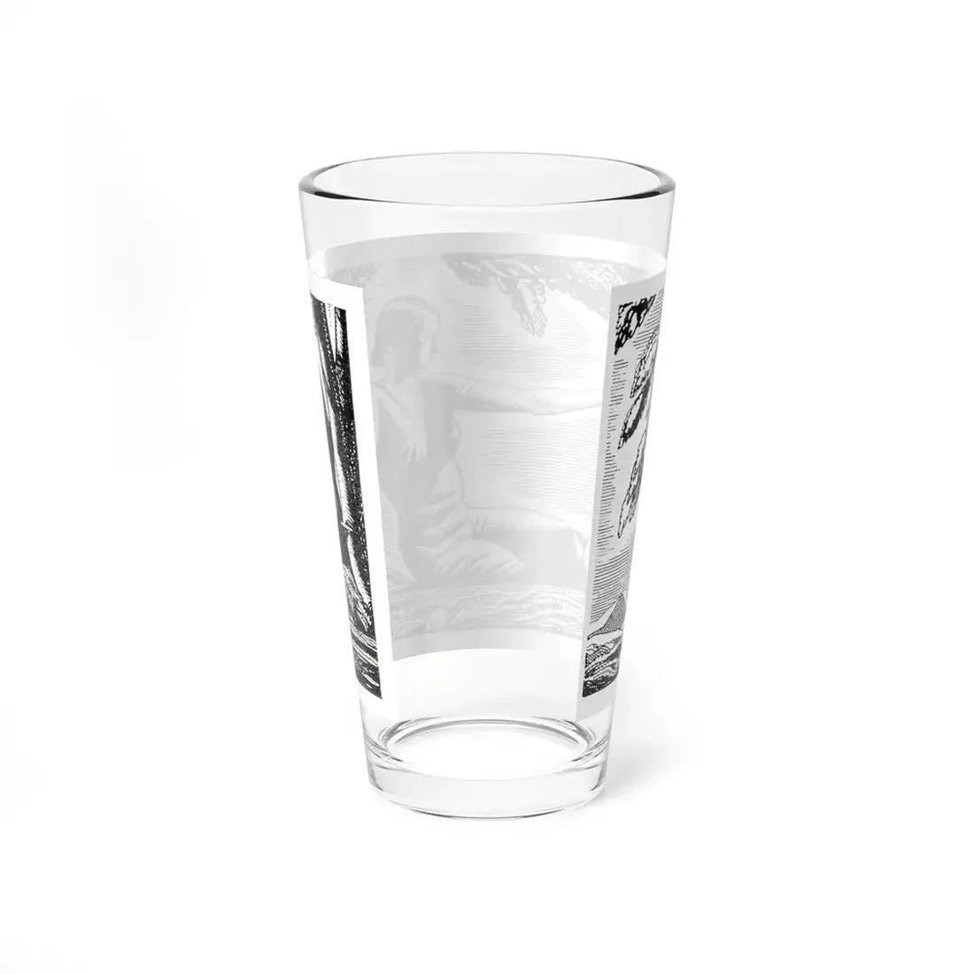 Illustration by Rockwell Kent, 1927 (4) - Pint Glass 16oz - Go Mug Yourself