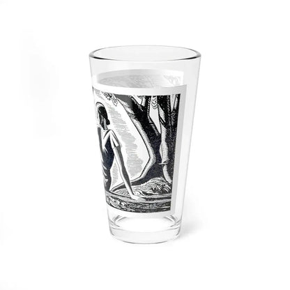 Illustration by Rockwell Kent, 1927 (4) - Pint Glass 16oz - Go Mug Yourself