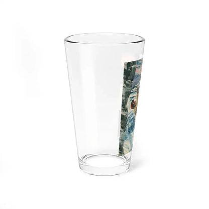 Illustration by Stan Ekman, 1950 - Pint Glass 16oz - Go Mug Yourself