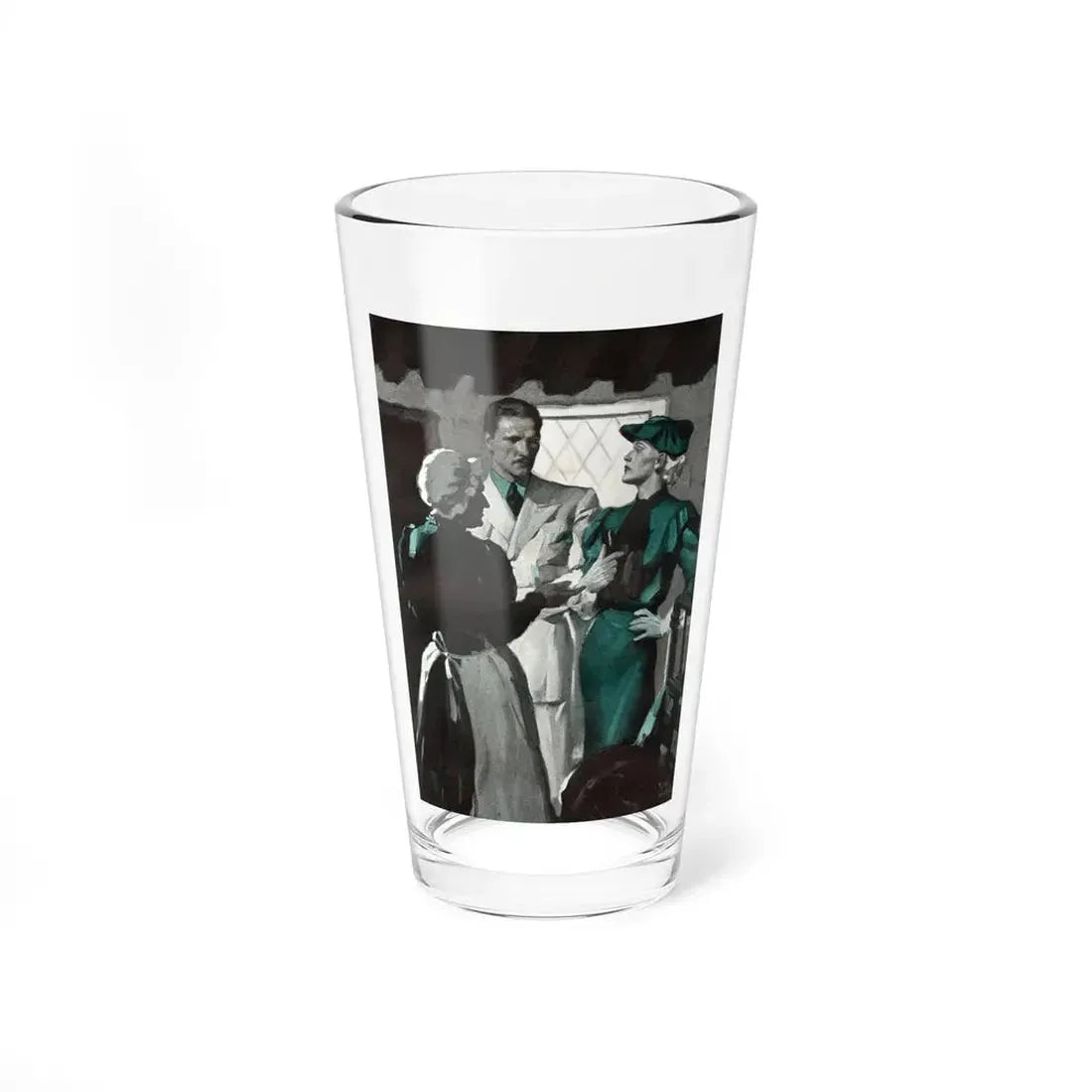 Illustration by Tom Webb, 1934 - Pint Glass 16oz 16oz - Go Mug Yourself