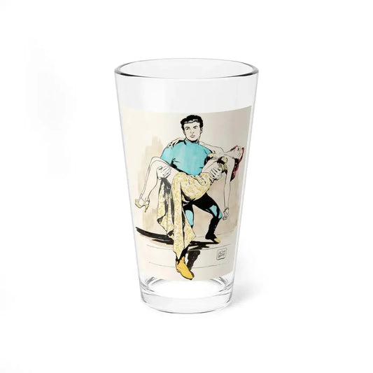Illustration (c. 1960-70s) - Pint Glass 16oz 16oz - Go Mug Yourself
