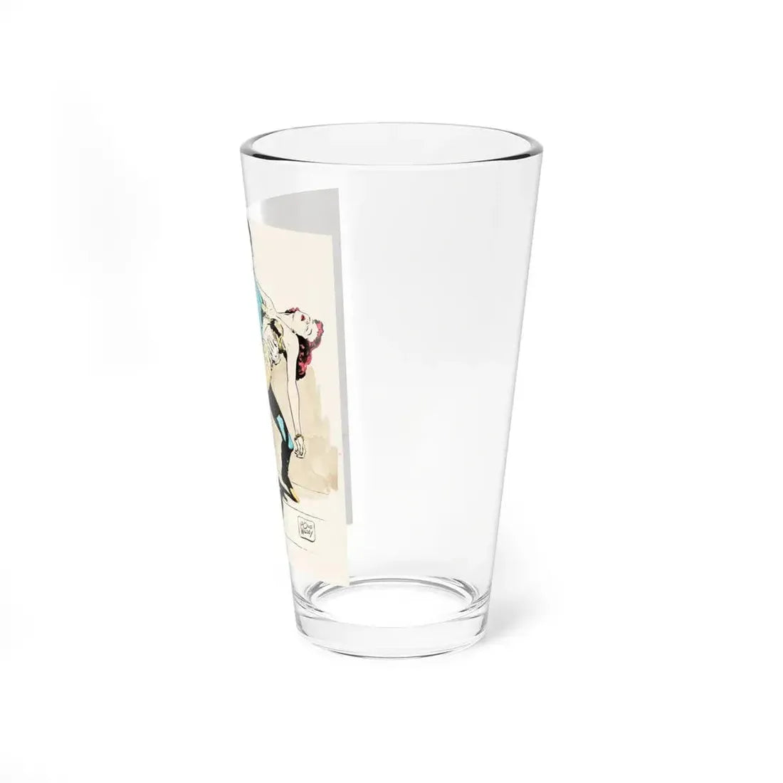 Illustration (c. 1960-70s) - Pint Glass 16oz - Go Mug Yourself