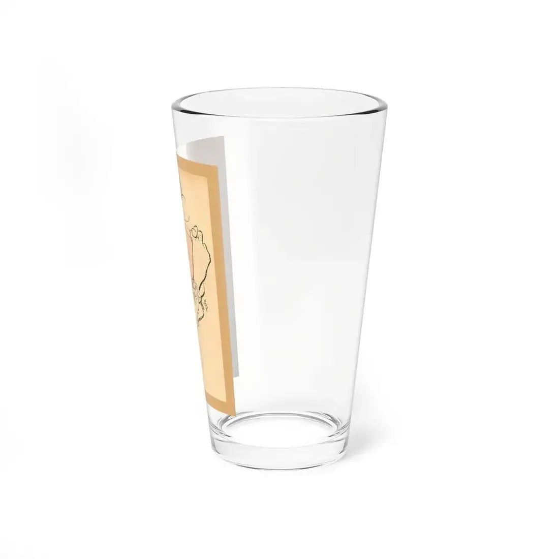 Illustration for Coty, 1945 - Pint Glass 16oz - Go Mug Yourself