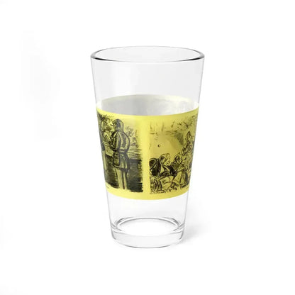 Illustration for the 1937 magazine fiction Summer Moonshine - Pint Glass 16oz - Go Mug Yourself