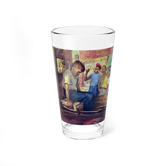Illustration for The Saturday Evening Post, 1949 - Pint Glass 16oz 16oz - Go Mug Yourself