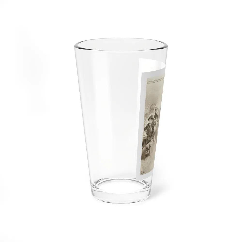 Illustration for The Sketch magazine, 1922 - Pint Glass 16oz-Go Mug Yourself