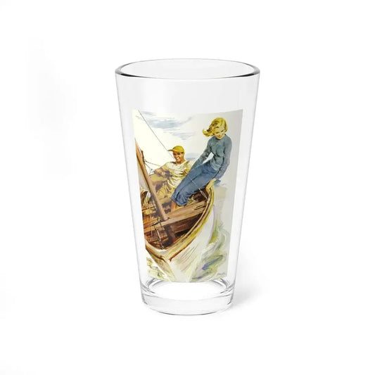 Illustration from Good Housekeeping, July 1948 - Pint Glass 16oz 16oz - Go Mug Yourself