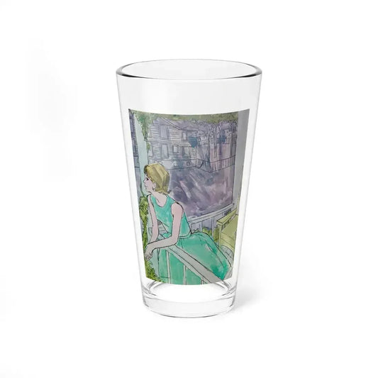 Illustration from Seventeen Magazine, November 1961 (2) - Pint Glass 16oz 16oz - Go Mug Yourself