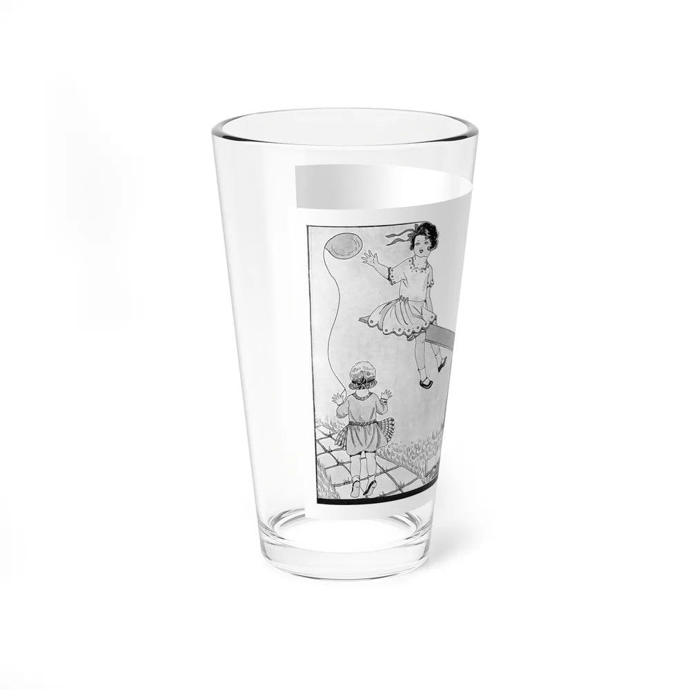 Illustration From The Sketch magazine, 1922 - Pint Glass 16oz-Go Mug Yourself