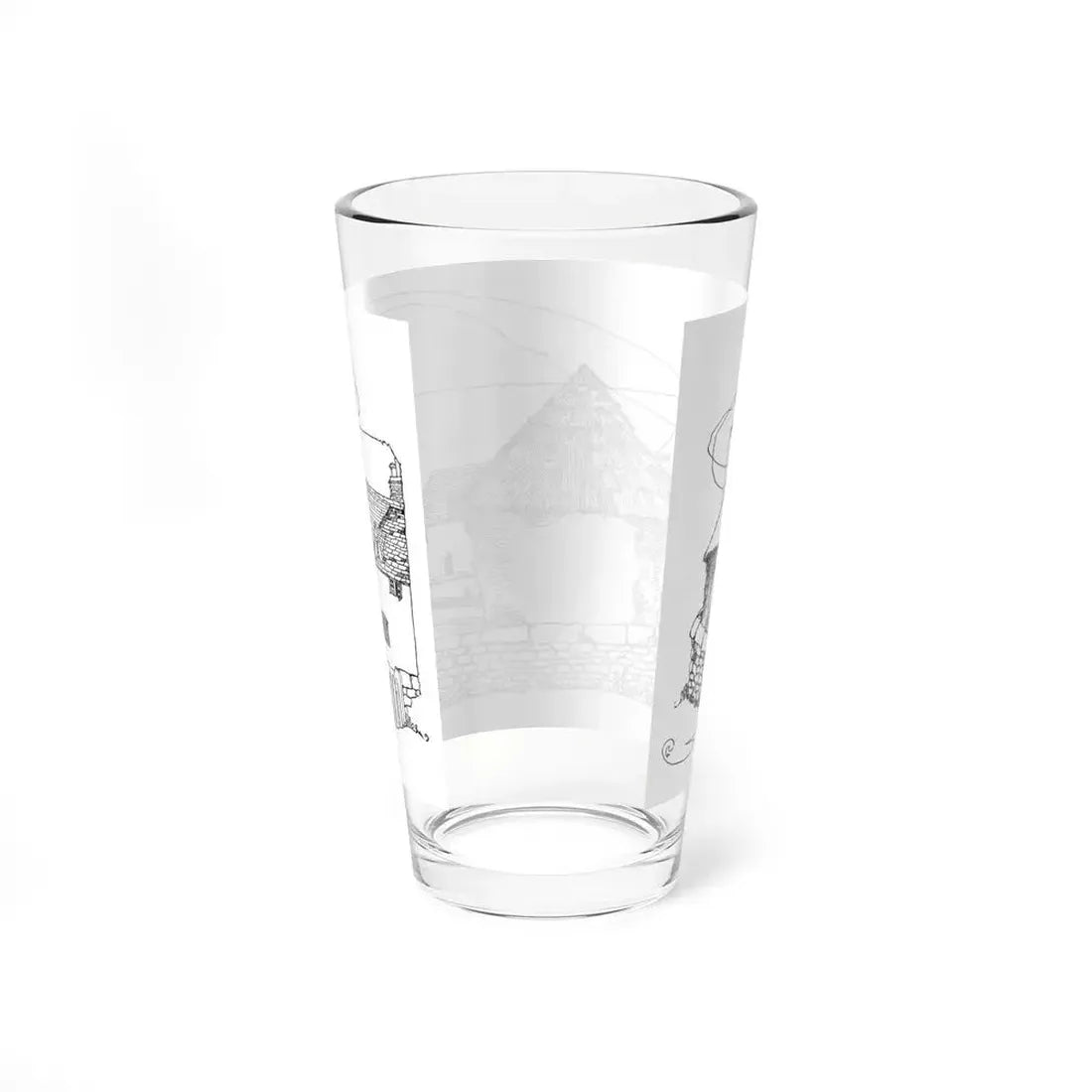 Illustration From Woman's Magazine, 1930 (3) - Pint Glass 16oz - Go Mug Yourself