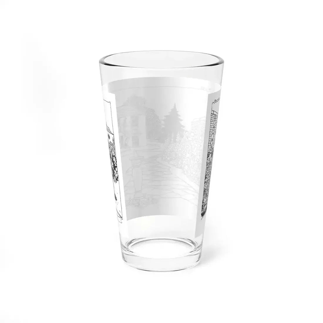 Illustration From Woman's Magazine, 1931 (2) - Pint Glass 16oz - Go Mug Yourself