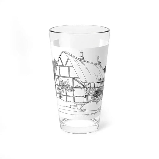 Illustration From Woman's Magazine, 1931 (5) - Pint Glass 16oz 16oz - Go Mug Yourself