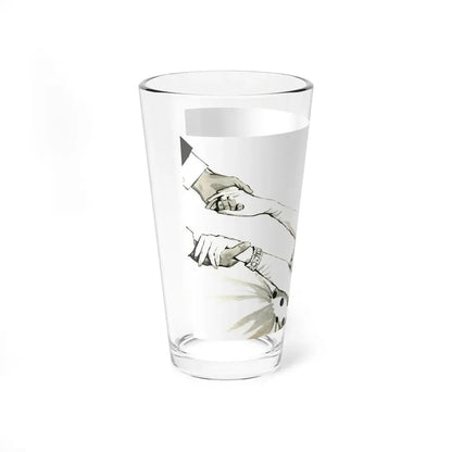 Illustration From Woman's Own magazine, 1959 - Pint Glass 16oz - Go Mug Yourself