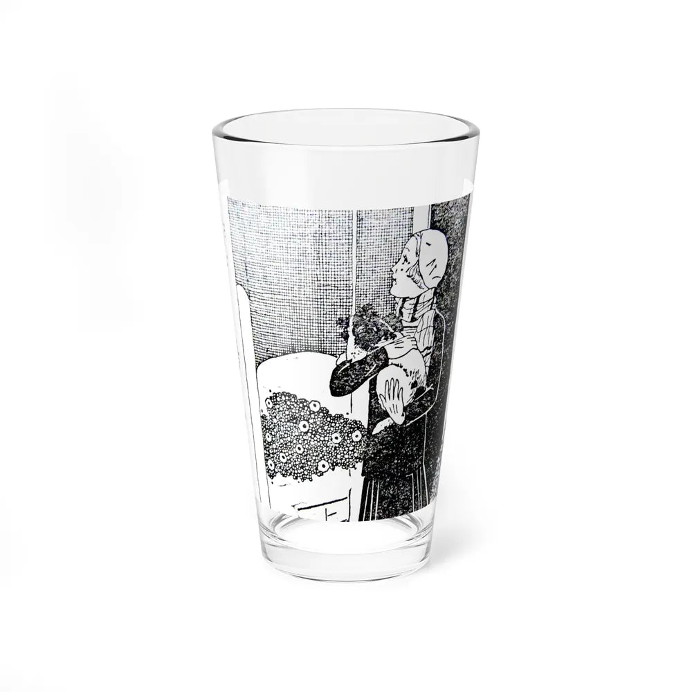 Illustration in 1920s Happy Holiday Stories book (2) - Pint Glass 16oz-16oz-Go Mug Yourself