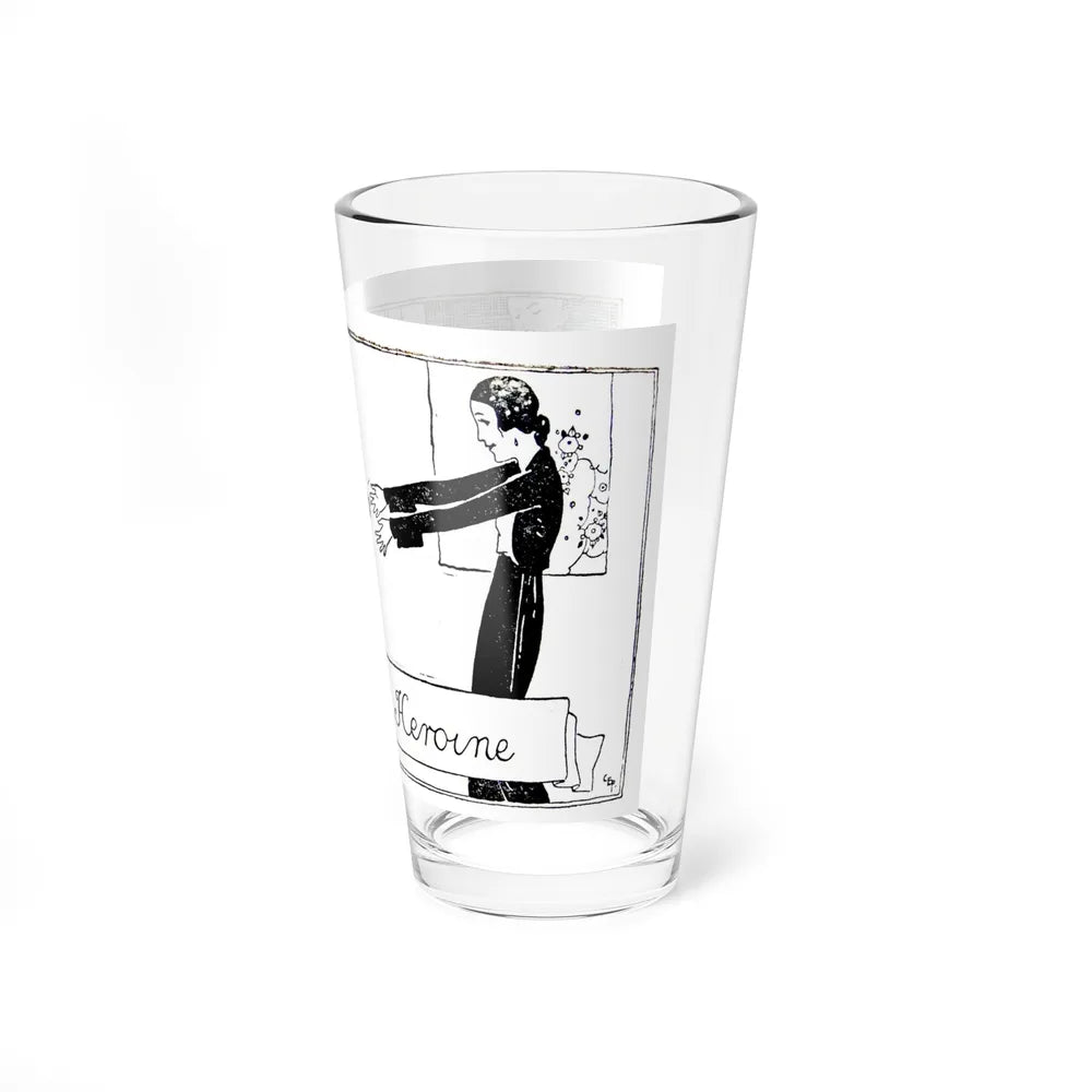 Illustration in 1920s Happy Holiday Stories book (4) - Pint Glass 16oz-Go Mug Yourself