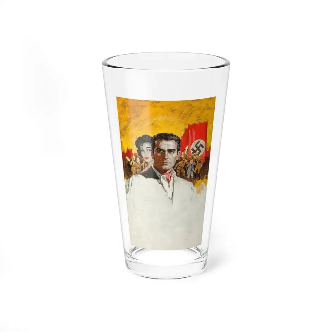 Illustration Original Art (Hearst, 1950s) - Pint Glass 16oz 16oz - Go Mug Yourself