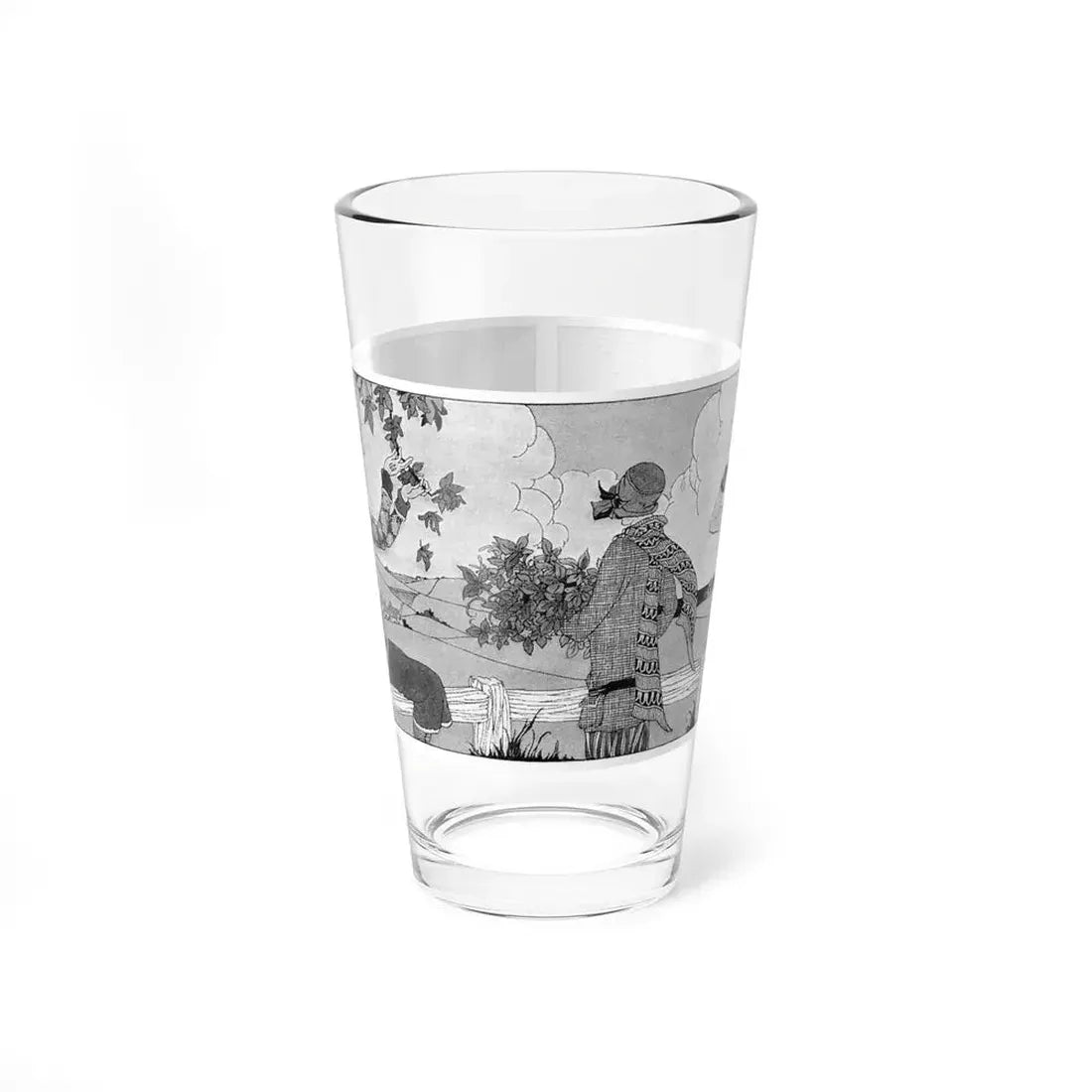 Illustration Women's Magazine, 1925 - Pint Glass 16oz 16oz - Go Mug Yourself