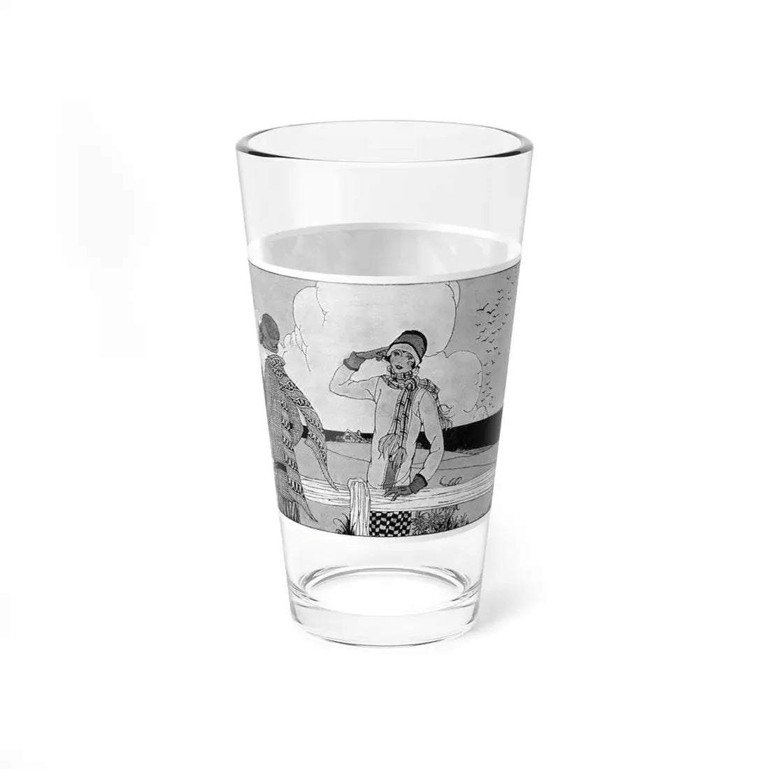 Illustration Women's Magazine, 1925 - Pint Glass 16oz - Go Mug Yourself