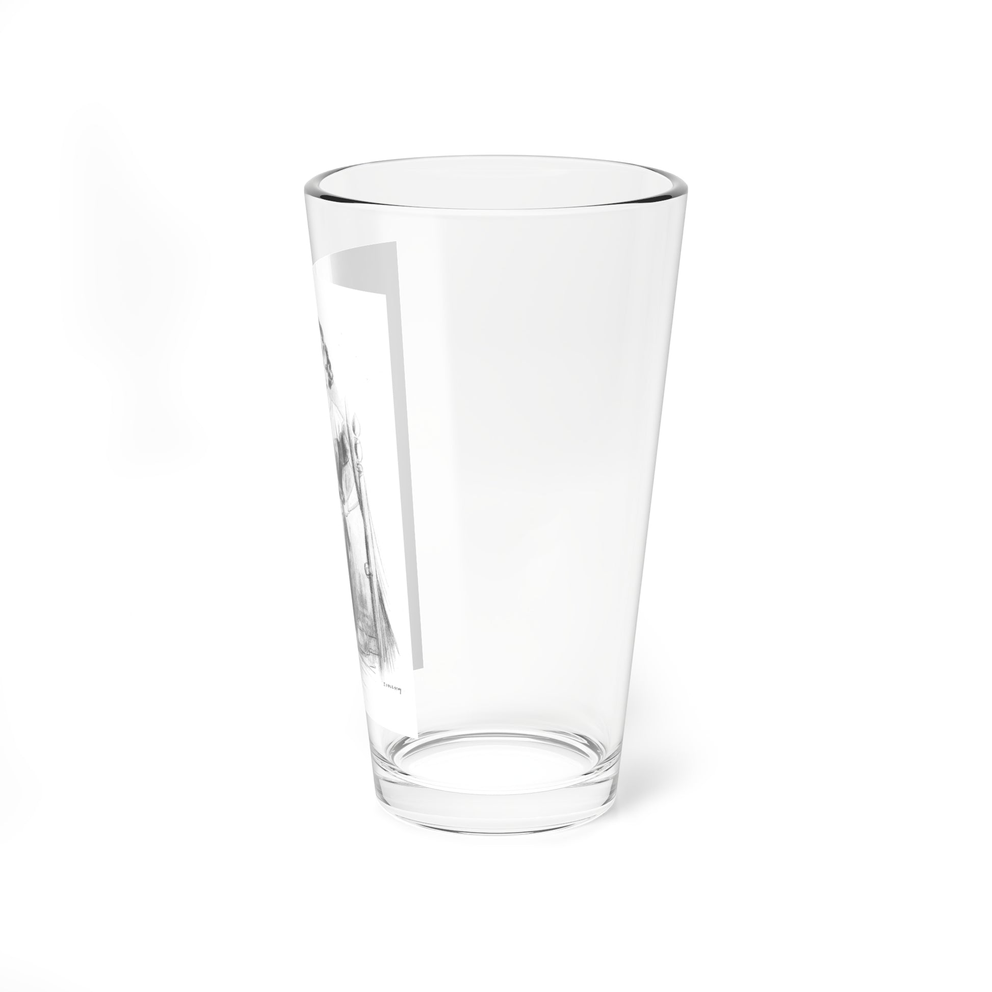 Illustration_1 - Pint Glass 16oz-Go Mug Yourself