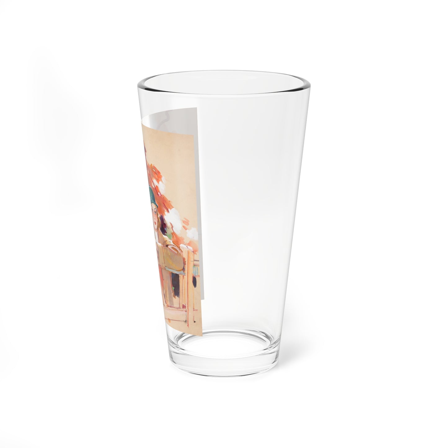 Illustrations (2) - Pint Glass 16oz-Go Mug Yourself