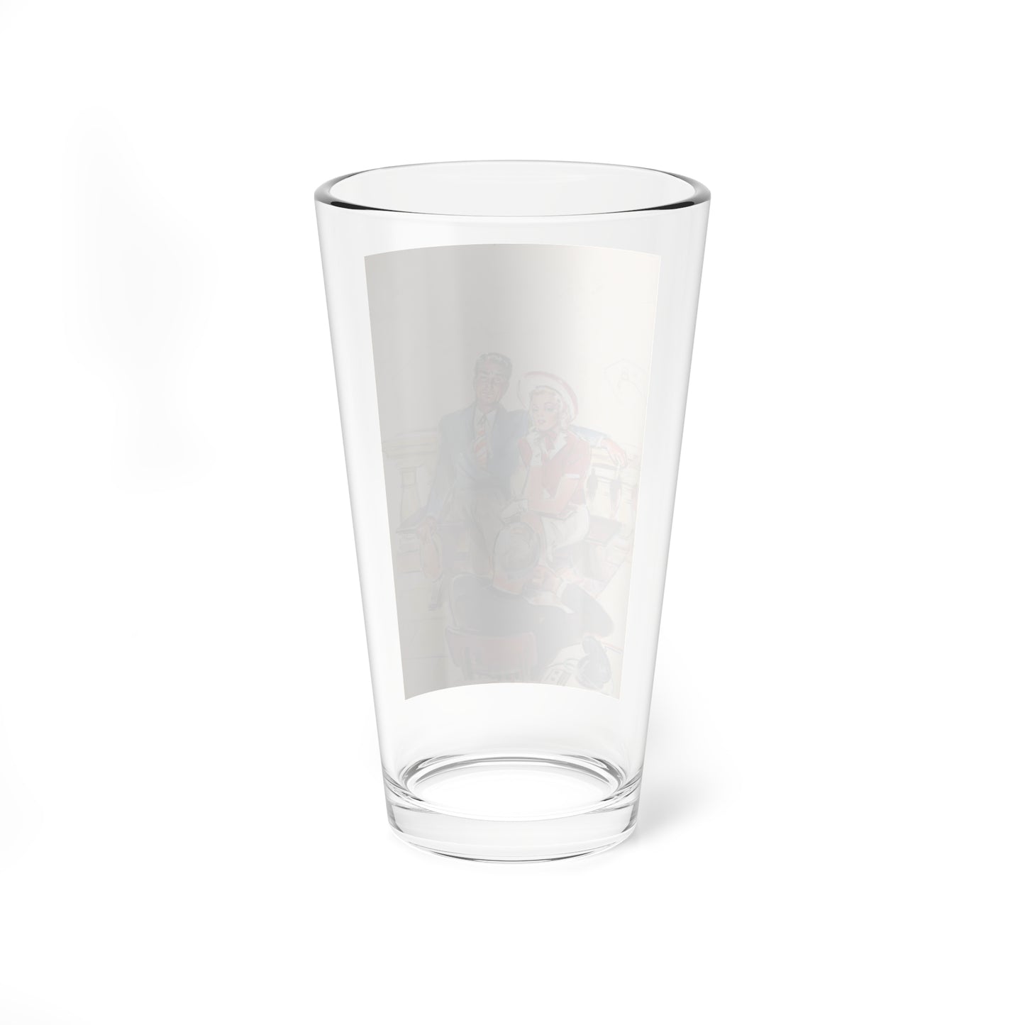 Illustrations (3) - Pint Glass 16oz-Go Mug Yourself