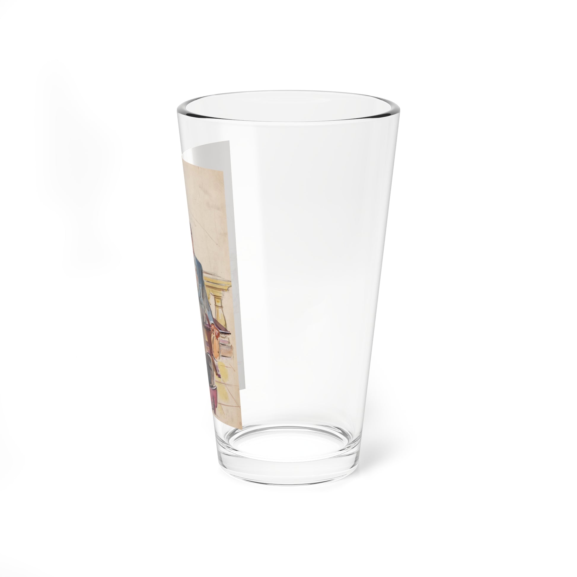 Illustrations (3) - Pint Glass 16oz-Go Mug Yourself