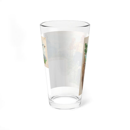 Illustrations (6) - Pint Glass 16oz-Go Mug Yourself