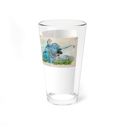 Illustrations (6) - Pint Glass 16oz-Go Mug Yourself