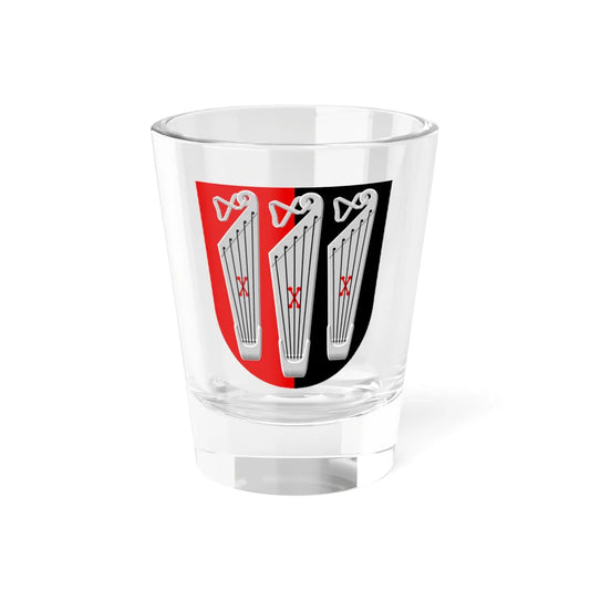 Ilomantsi.vaakuna (Finland) (Coat of Arms) Shot Glass 1.5oz 1.5oz - Go Mug Yourself