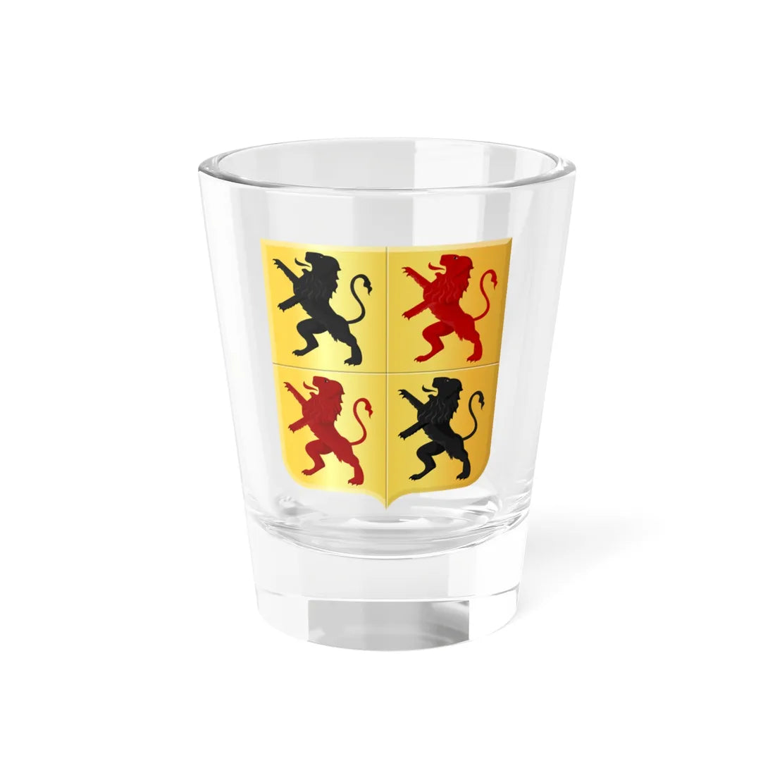 Ilpendam wapen (Netherlands) (Coat of Arms) Shot Glass 1.5oz 1.5oz - Go Mug Yourself