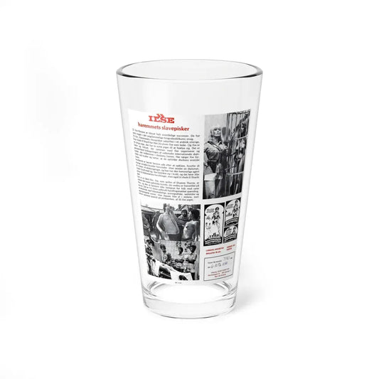 ILSA HAREM KEEPER OF THE OIL SHEIKS (CERTIFICATE) 1976 Movie Poster - Pint Glass 16oz 16oz - Go Mug Yourself