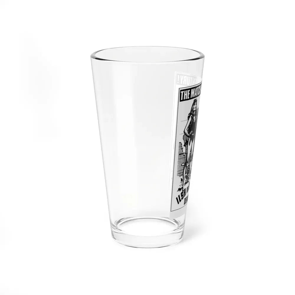ILSA MEETS BRUCE LEE IN THE DEVILS TRIANGLE (UNRELEASED) 1975 Movie Poster - Pint Glass 16oz - Go Mug Yourself