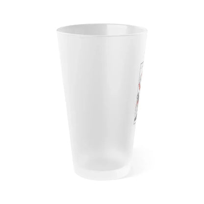 ILSA SHE-WOLF OF THE SS 1975 Movie Poster - Frosted Pint Glass 16oz - Go Mug Yourself