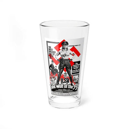 ILSA SHE-WOLF OF THE SS (2) 1975 Movie Poster - Pint Glass 16oz 16oz - Go Mug Yourself