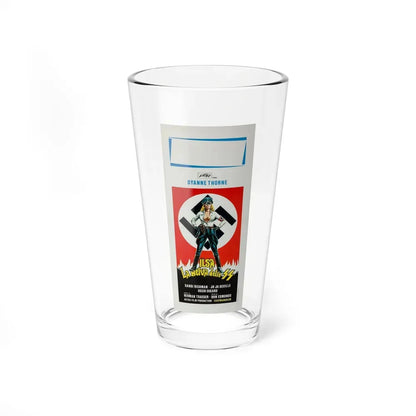 ILSA SHE-WOLF OF THE SS (ITALIAN) 1975 Movie Poster - Pint Glass 16oz 16oz - Go Mug Yourself