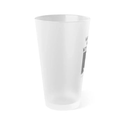 ILSA SHE-WOLF OF THE SS (TEASER) 1975 Movie Poster - Frosted Pint Glass 16oz - Go Mug Yourself