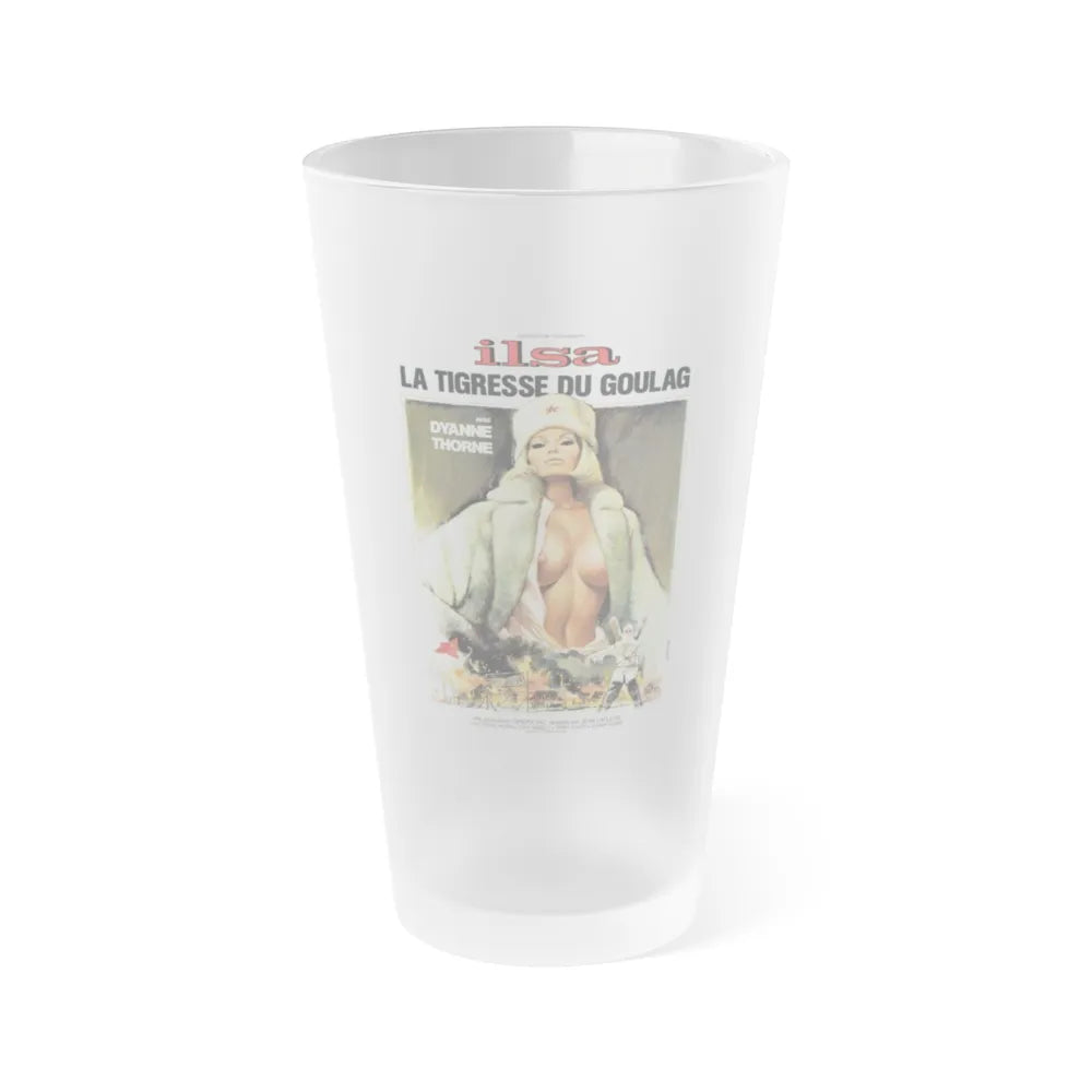 ILSA THE TIGRESS OF SIBERIA (2) 1977 Movie Poster - Frosted Pint Glass 16oz-16oz-Frosted-Go Mug Yourself