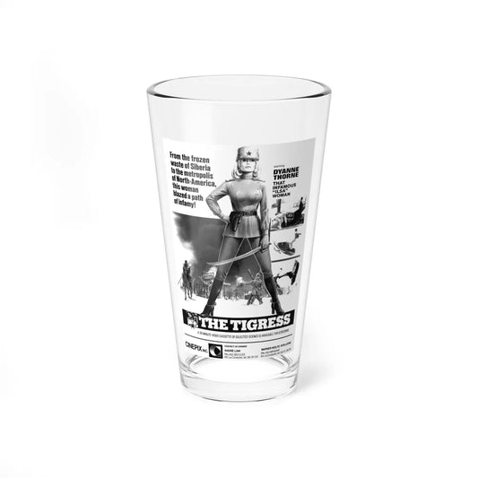 ILSA THE TIGRESS OF SIBERIA (VIDEO) 1977 Movie Poster - Pint Glass 16oz-16oz-Go Mug Yourself