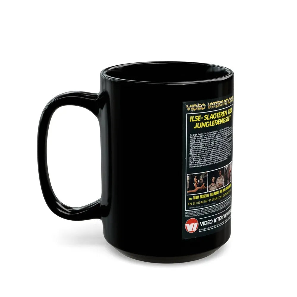 ILSA WICKED WARDEN DANISH (VHS COVER) - Black Coffee Mug - Go Mug Yourself