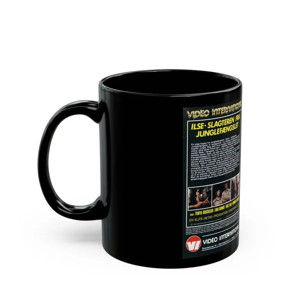 ILSA WICKED WARDEN DANISH (VHS COVER) - Black Coffee Mug - Go Mug Yourself