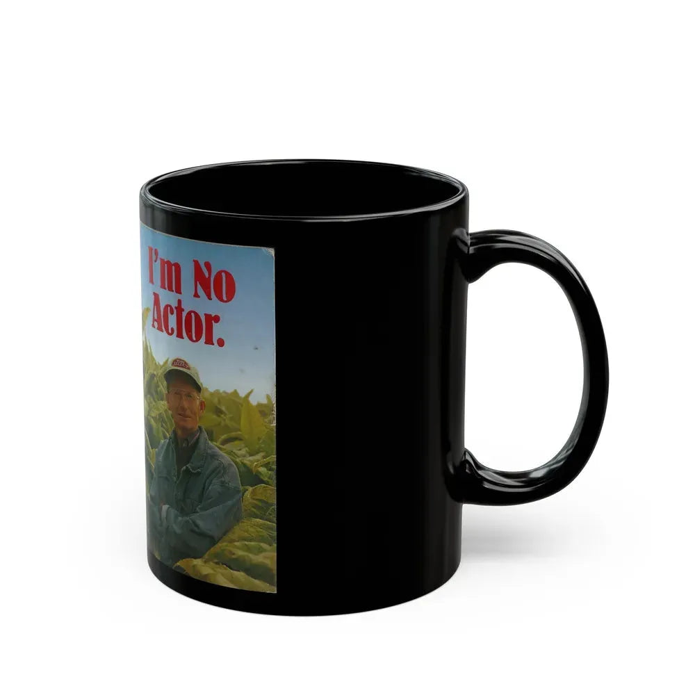 IM NO ACTOR (VHS COVER) - Black Coffee Mug - Go Mug Yourself