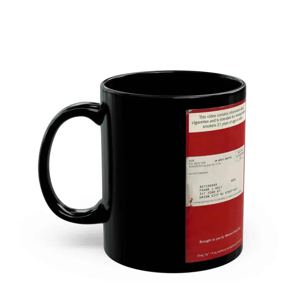 IM NO ACTOR (VHS COVER) - Black Coffee Mug - Go Mug Yourself