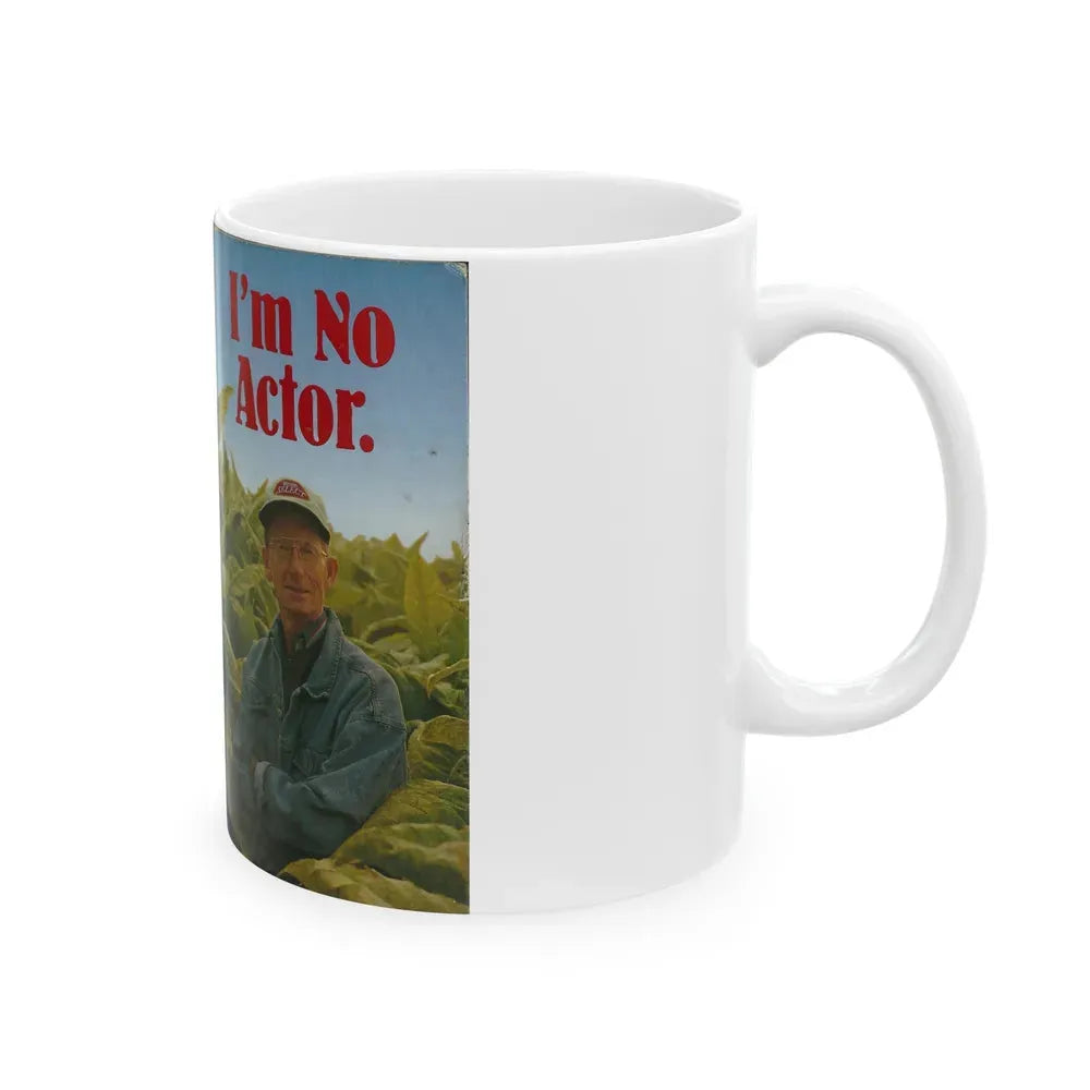 IM NO ACTOR (VHS COVER) - White Coffee Mug - Go Mug Yourself