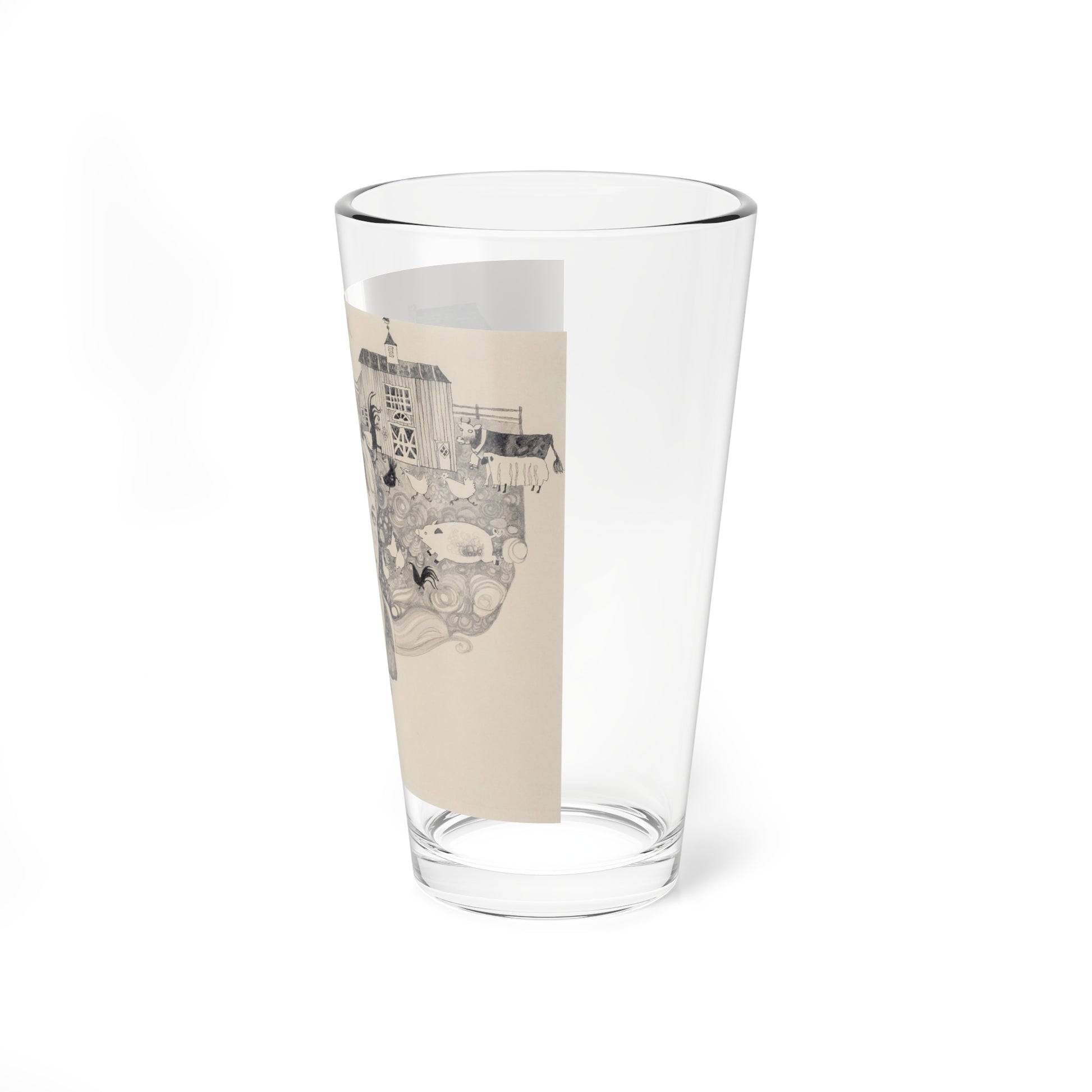 Imaginary Farm - Pint Glass 16oz-Go Mug Yourself