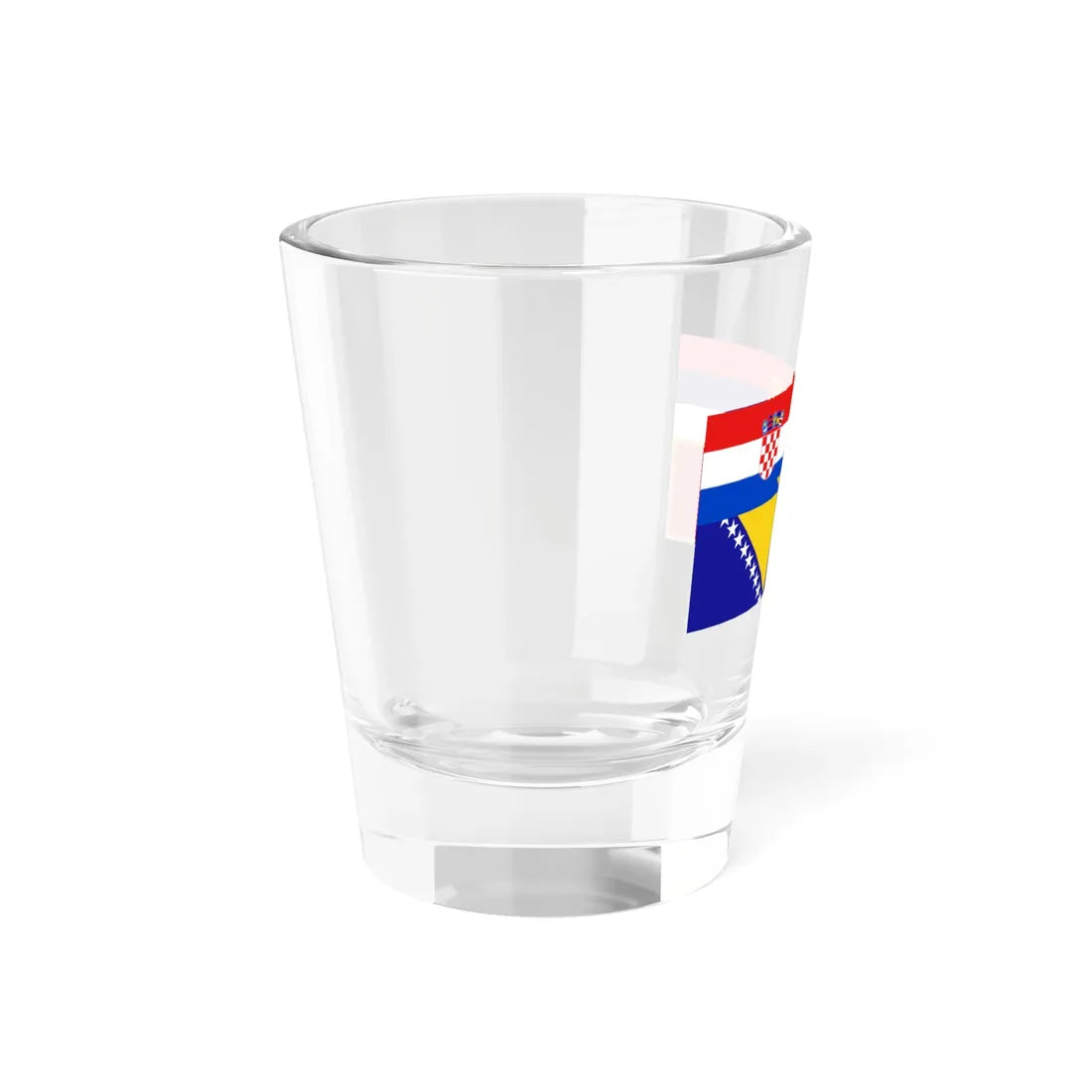 Imaginary flag of Serbo-Croatian Language (Yugoslavia) Shot Glass 1.5oz - Go Mug Yourself