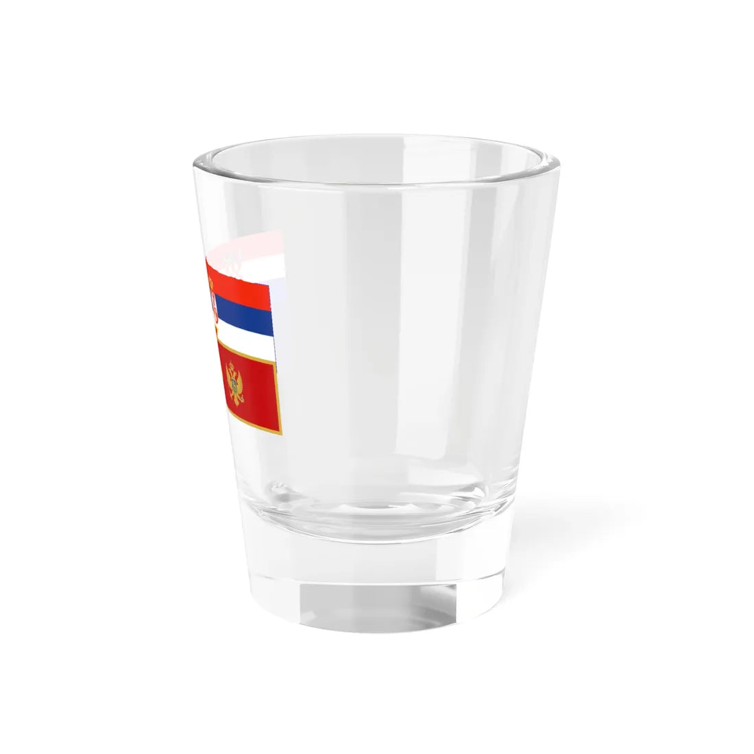 Imaginary flag of Serbo-Croatian Language (Yugoslavia) Shot Glass 1.5oz - Go Mug Yourself